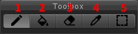 The "Toolbox" window